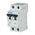 Miniature Circuit Breaker 2-Pole | 4 A Rated Current | 15 kA Switching Capacity | IP20 Protection by Eaton