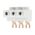 Eaton PKZ Extension Terminal | 63A Rated Current | Corrosion Resistant & Thermal Stability | BK25/3-PKZ0 by Eaton