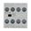 4 Pole Auxiliary Contact Module | 3 N/O & 1 N/C Contacts | IP20 Protection | Eaton