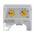 Motor Protection Trip Block | 12 A Rated Current | Three-Pole Design | IP20 Protection by Eaton