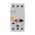 Motor Protective Circuit Breaker PKZM01-1 | 1 A Rated Current | 60 kA Short-Circuit Rating | Snap-On Mounting by Eaton