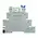 Single Pole Relay & Base 6 Amp 12V AC/DC – Screw Clamp Terminal