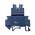 PC Series Offset Double Decker Terminal 4.0mm – Blue