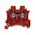 DC Series Screw Clamp Terminal 2.5mm – Red