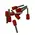 Single Cord End Ferrule 1.0mm x 8mm Red