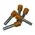 Single Cord End Ferrule 10mm x 18mm Brown