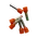 Single Cord End Ferrule 4.0mm x 12mm Orange