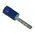 Pre-Insulated Flat Blade Terminal – Twin – Blue 2.4 X 18mm