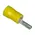 Pre-Insulated Flat Blade Terminal – Single – Yellow 2.8 X 10mm