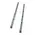 Vertical Door Mounting Rail – To Suit 600mm – Set of 2
