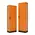 Cable chamber with door & perforated mounting plate – 400w x 1800h x 375d – Orange