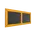 Cover With Louver 1000 x 200mm Orange