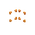 L Corner Module – Set of 8 Orange RAL 2000