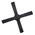 DC Ceiling Fan 48" Black 4 Blade | Energy Efficient | Low Noise Operation | Durable ABS by Fantech
