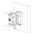 Flush Mount Box for INTIPADSD & INTIPRDSD