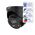 Professional AI Series 8.0MP Fixed Deterrence Turret (Black)