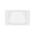 Brush Wall Plate | Bull Nose | White