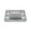 Reverse bullnose wall plate | White