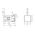 Mini Type A+C USB charger Mechanism | 2.4A | White