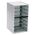 Rolacase Enclosed 7 Drawer Frame Complete With 7 WATRC001 Orange Cases