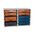 RolaCase Dual Enclosed Cabinet Kit 9x Drawers Plus 9x Carry Cases