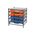 Rolacase 4 Drawer Frame Unassembled With 2x WATRC001 And 2x WATRC002 Cases