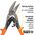 Offset Straight-Cutting Aviation Snips