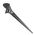 Adjustable Spud Wrench, 27.8 cm, 3.9 cm, Tether Hole
