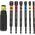 1/4-Inch Hollow Magnetic Colour-Coded Power Nut Driver