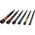Hollow Magnetic Colour-Coded Ratcheting Power Nut Drivers, 6-Piece