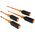 Screwdriver Set, Slim-Tip Insulated Phillips, Cabinet, Square, 4-Piece