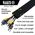 Cable and Wire Management Sleeves, 3.2 cm Diameter, 91 cm Long
