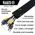 Cable and Wire Management Sleeves, 4.4 cm Diameter, 91 cm Long