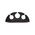 Self-Adhesive Cable Mounting Clips, 3-Slot (10-Pack)