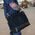 Deluxe Tool Bag, Black Canvas, 13 Pockets, 40.6 cm