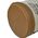Canvas Bucket, Leather Bottom, Swivel Snap, 30.5 cm
