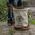 Canvas Bucket, Leather Bottom, Swivel Snap, 30.5 cm
