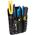 Leather Tool Pouch with Knife Snap - 5-Pocket