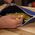 Zippered Bags, Canvas Tool Pouches Olive/Orange/Blue/Yellow, 4-Pack