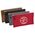 Zippered Bags, Canvas Tool Pouches Brown/Black/Grey/Red, 4-Pack