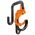 3-Inch Gated Bucket Hook