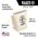 Tool Bag, Bull-Pin and Bolt Bag, Tunnel Loop, Canvas, 12.7 x 25.4 x 22.9 cm