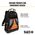 Tradesman Pro™ Tool Bag Backpack, 39 Pockets, Black, 36.8 cm