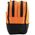 Double Zipper Bag, 25.4 cm x 15.2 cm, Orange