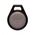 HID Proximity Keyfob III | Black with Grey Insert | Free Programming | by Dicker Data