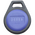 HID iCLASS Keyfob 2K/2 Main-Programmed | Black with Blue Insert | Pre-Programmed for Immediate Use | by Dicker Data