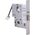 Electric Mortice Lock 60mm Backset | Fail Safe/Fail Secure | Satin Chrome Finish | by Dicker Data