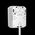 AJAX HUB HYBRID (4G) FIBRA WHITE | Supports 100 Devices | Dual Micro-SIM | IP30 Rated | by Dicker Data
