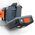 Rechargeable Headlamp with Silicone Strap, 400 Lumens, All-Day Runtime