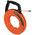 Multi-Groove Fibreglass Fish Tape with Nylon Tip, 15 m